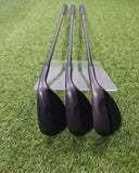 Cobra - SB2 Black Wedge Set - 50V, 54V, 58W - KBS Hi-Rev 2.0 Black - RH - VERY GOOD (USED)