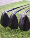 Cobra - SB2 Black Wedge Set - 50V, 54V, 58W - KBS Hi-Rev 2.0 Black - RH - VERY GOOD (USED)