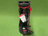 Big Max Dri-Lite Aqua Seven 4-Way Black/Red Stand Bag With Raincover *Like New*