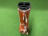 Malbon Orange Leather 5-Way Stand Bag (USED)