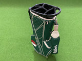Malbon Green Leather 5-Way Stand Bag (USED)
