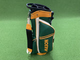 Malbon Green/Yellow/White 4-Way Stand Bag with Raincover (USED)