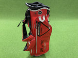 *New* Big Max Dri Lite Seven Red/Black 4-Way Stand Bag with Raincover