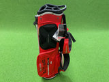 *New* Big Max Dri Lite Seven Red/Black 4-Way Stand Bag with Raincover