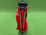 *New* Big Max Dri Lite Seven Red/Black 4-Way Stand Bag with Raincover