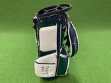Malbon Blue/Green/White 5-Way Stand Bag With Raincover (USED)