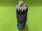 RAM Silencio 14-Way Black/Blue Cart Bag *No Raincover* *Like New*