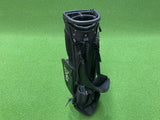 Robin Black Leather 4-Way Stand Bag *No Raincover* *Like New*