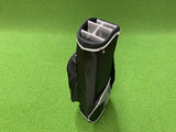 TiTech Black/Grey/Purple 6-Way Cart Bag With Raincover *Like New*  *No Raincover*