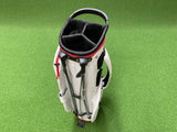 Cheng Sheng White/Red 4-Way Stand Bag *Excellent Condition*
