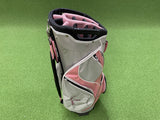 Dephlin Grey/Pink 14-Way Cart Bag with Raincover (USED)