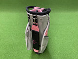Dephlin Grey/Pink 14-Way Cart Bag with Raincover (USED)