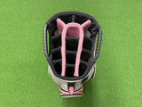 Dephlin Grey/Pink 14-Way Cart Bag with Raincover (USED)