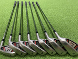 Wilson Deep Red Tour Iron Set 5-9 PW, SW Regular (USED)